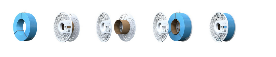 Easy PLA Refill Бяло 850g Fiberlogy