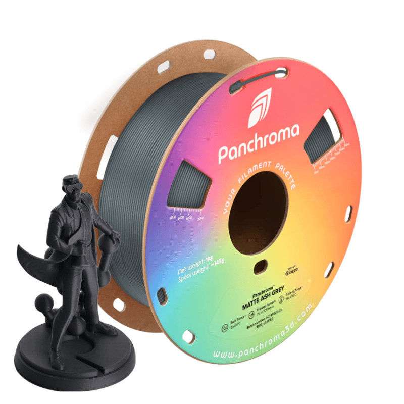 Panchroma Matte PLA - Сива пепел - Polymaker