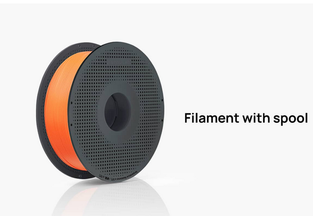 ABS - Бял - with spool - Bambu Lab