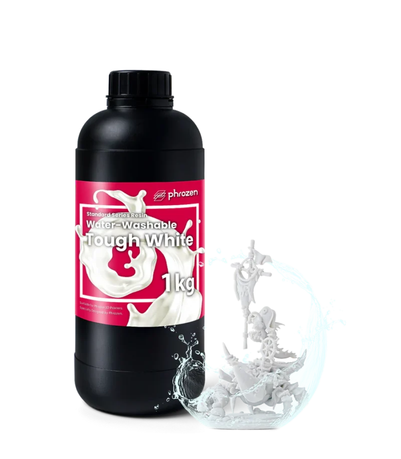Water-Washable Tough Resin - Бяла - Phrozen - Image 4