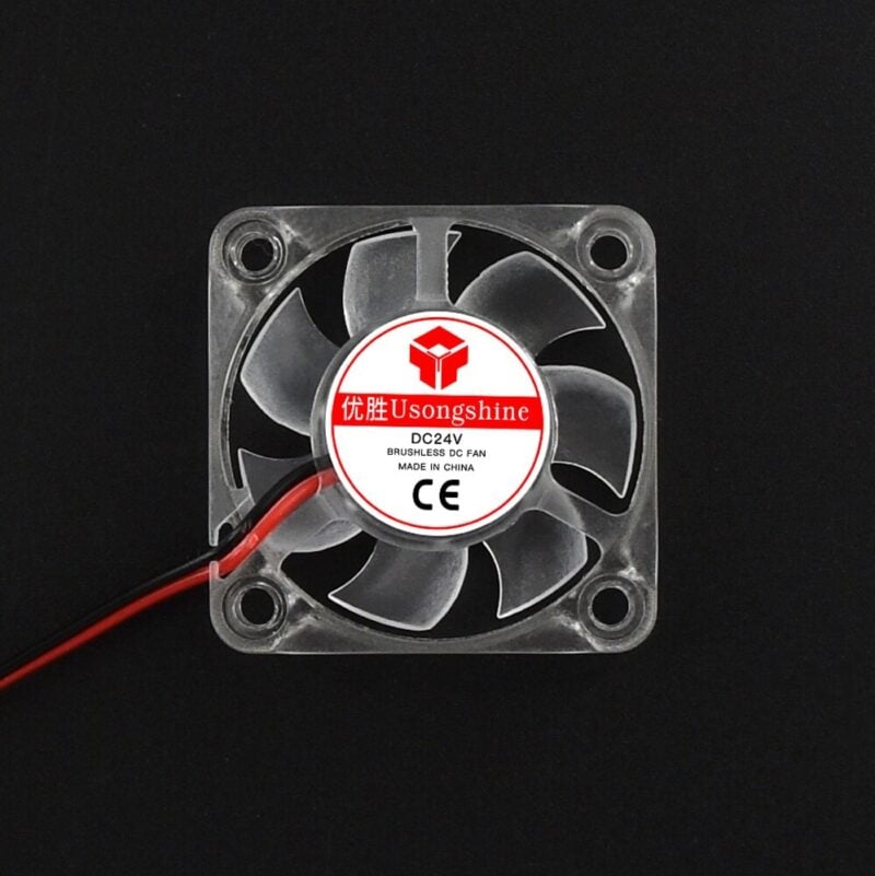 Прозрачен вентилатор 4010 12V/24V